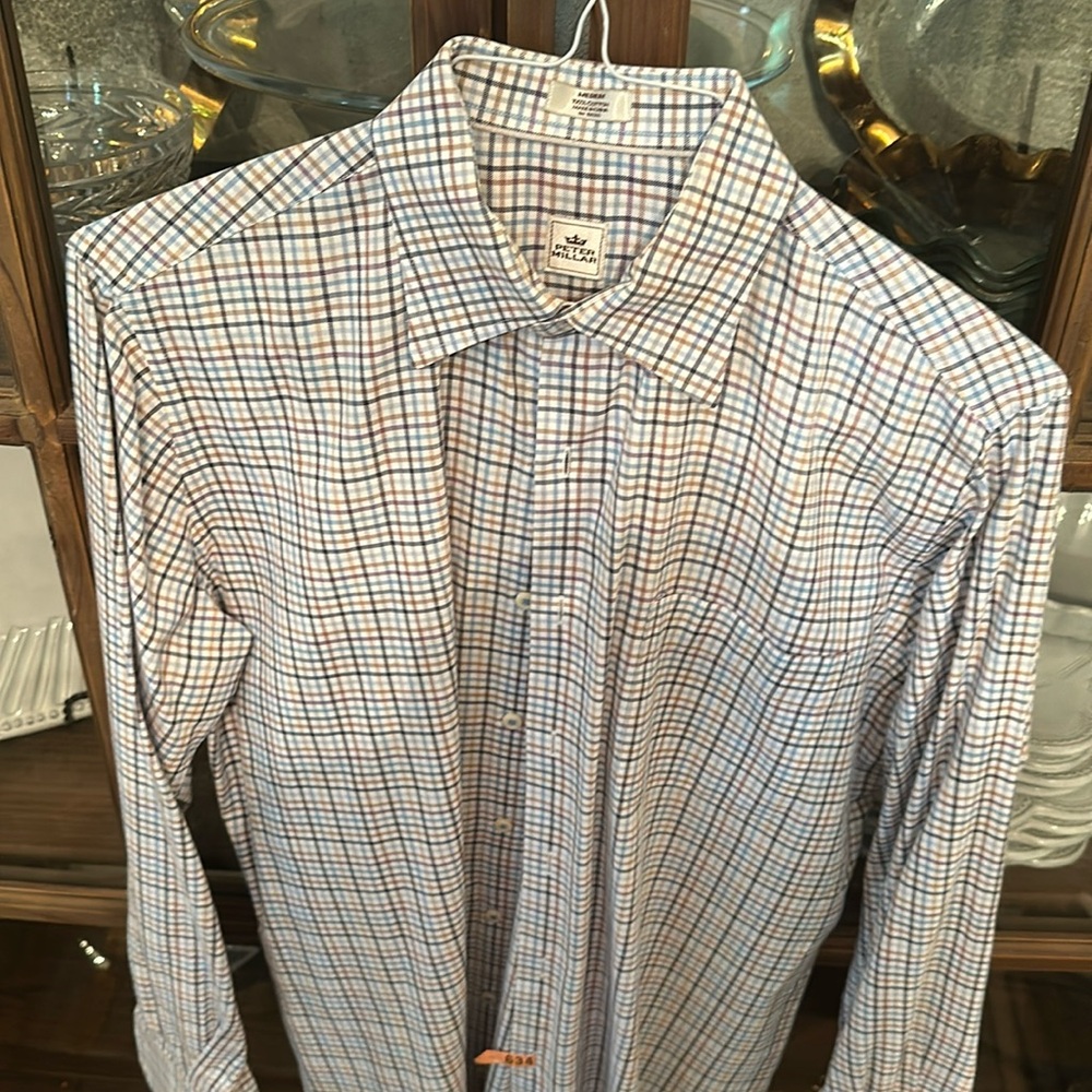 Peter Millar button down Medium shirt
